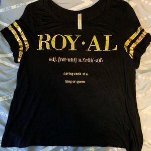 ROYAL crop top